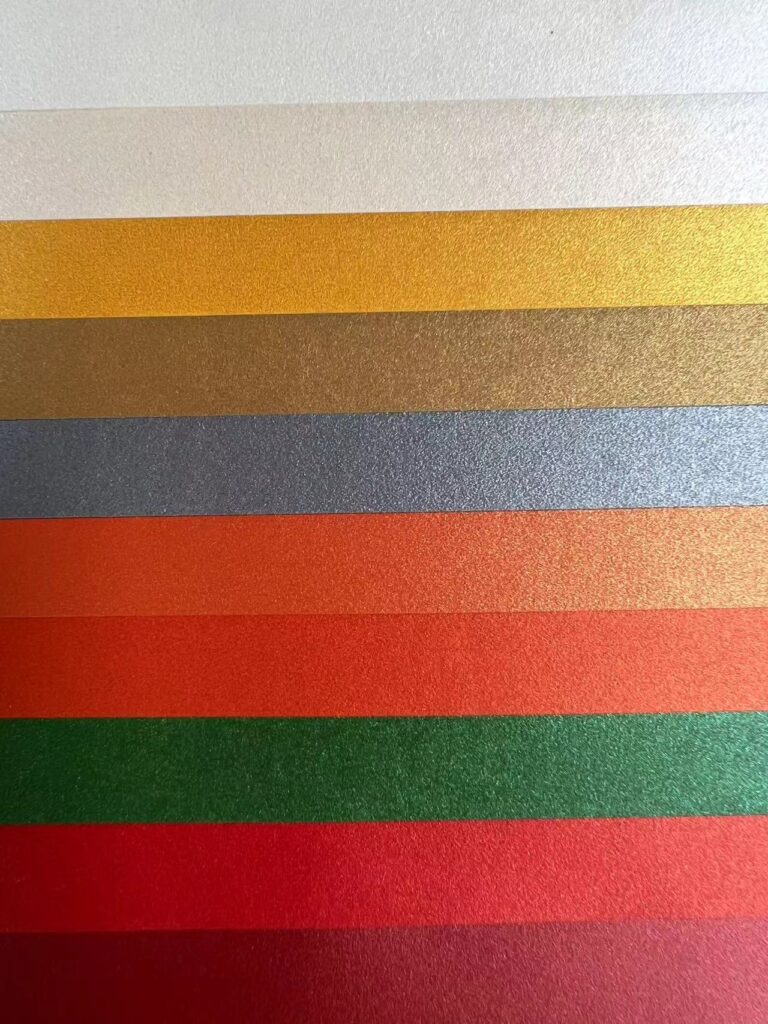 Pearlescent Paper Embossed Paper