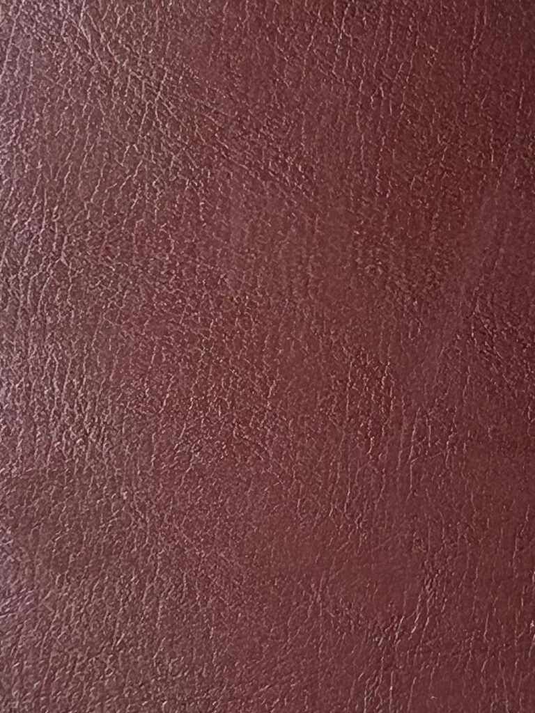 Calendered Leather Grain PU Paper