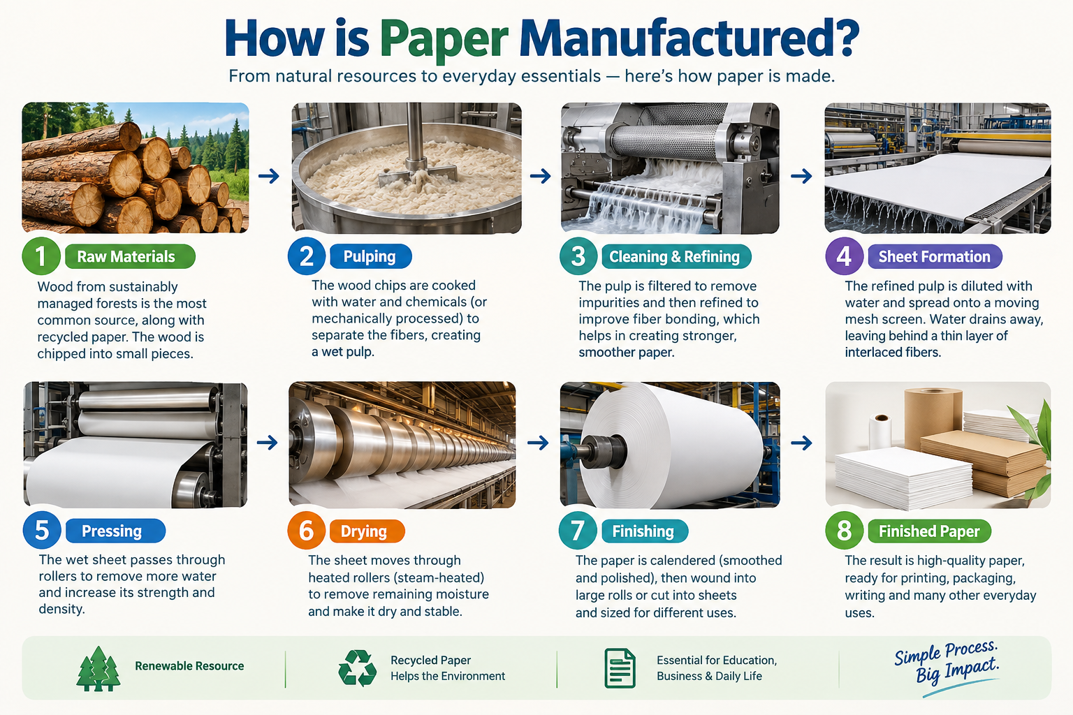 How is Paper Manufactured